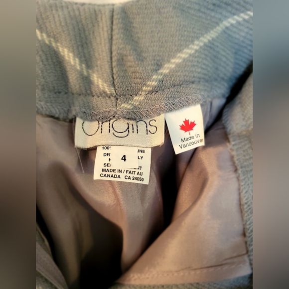 Origins Wool Pinstripe Dress Pants - Picture 3 of 4